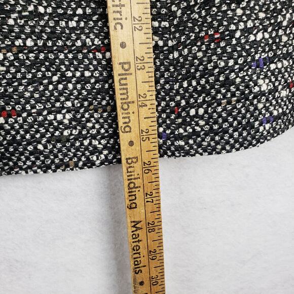 Lafayette 148 Womens 16 Boucle Tweed Blazer Jacket Black White Old Money Classic - Picture 5 of 10